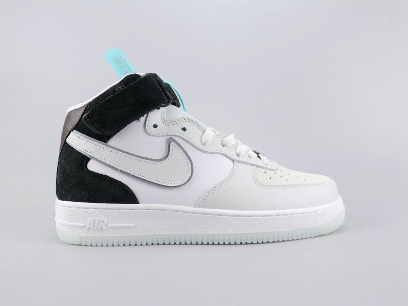 2020 Women Nike Air Force 1'07 White Black Shoes